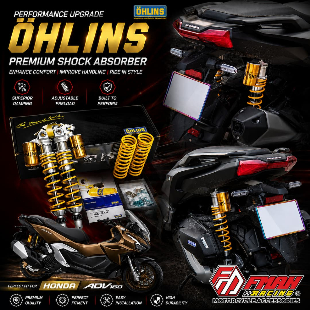 Phuộc sau Ohlins ADV 160 chính hãng (HO345)