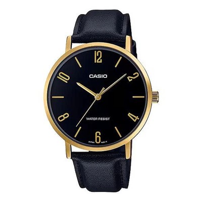 Đồng hồ nam dây da Casio MTP-VT01GL-1B2 chính hãng