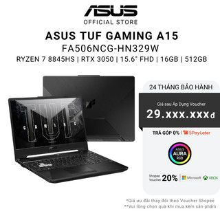 Laptop ASUS TUF Gaming A15 FA506NCG-HN329W Ryzen 7 8845HS | 16GB | 512GB | RTX 3050 4GB | 15.6" FHD