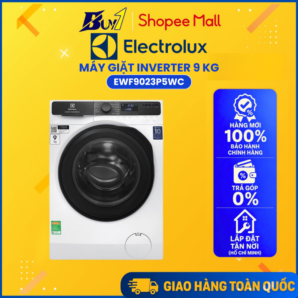EWF9023P5WC - Máy giặt Electrolux UltimateCare 500 Inverter 9 kg EWF9023P5WC - Hàng chính hãng