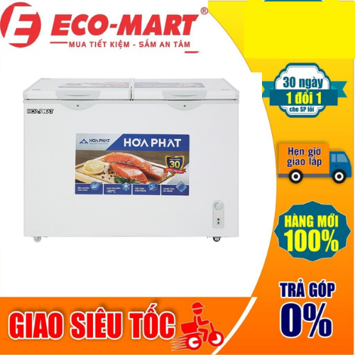 HPF BD6271 Tủ đông Hòa Phát 2 chế độ ,dàn đồng,271 Lít