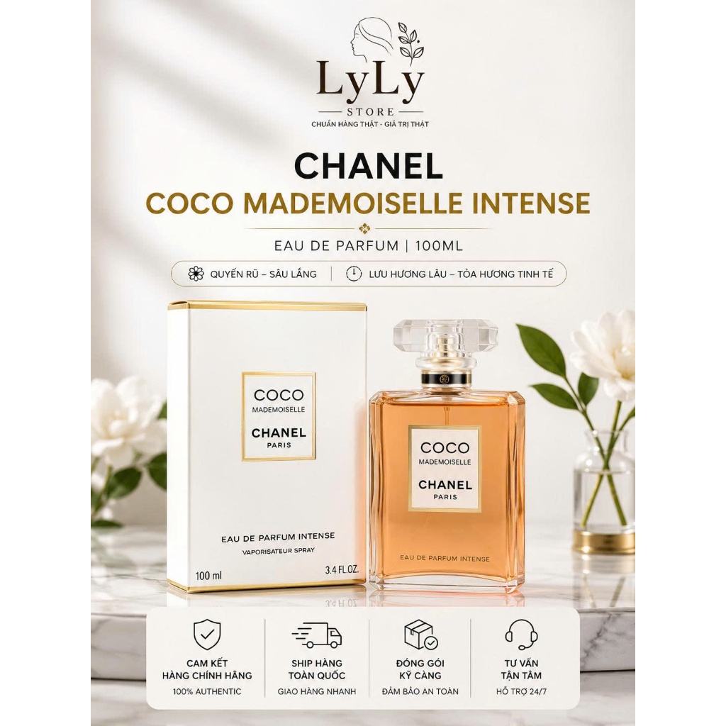 CHANEL COCO MADEMOISELLE INTENSE EDP 100ML | Ly Ly Store
