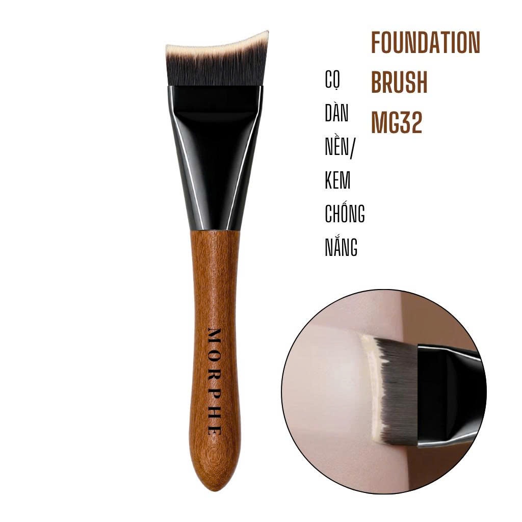 Cọ dàn nền đánh nền và đánh khối MORPHE foundation brush MG32