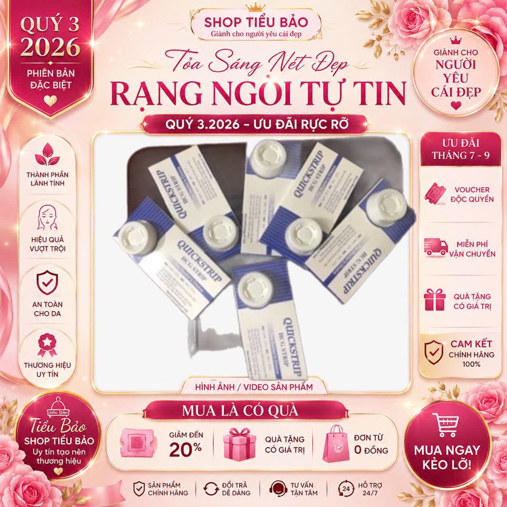 Combo 20 Que thử thai QuickStrip