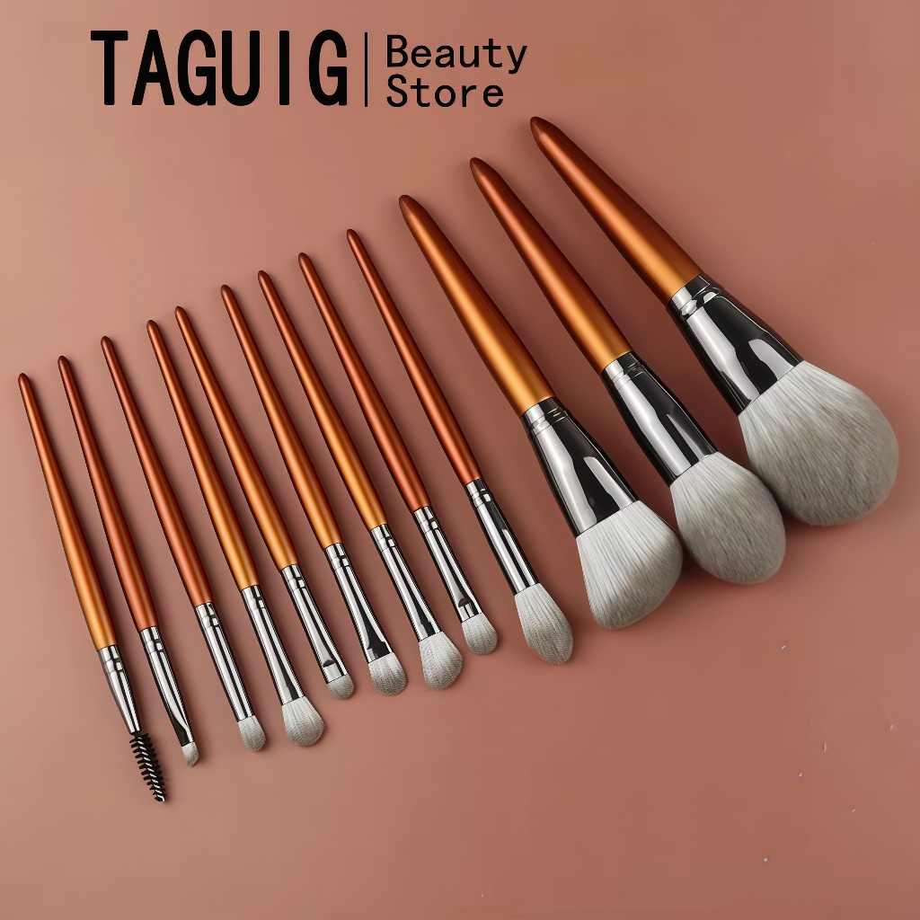 TAGUIG Cọ Phấn Lớn Cọ Phấn Phủ Dạng Bột, Cọ Má Hồng, Bộ Cọ Mềm, Lông Cọ Nhanh Khô, Trang Điểm Đều