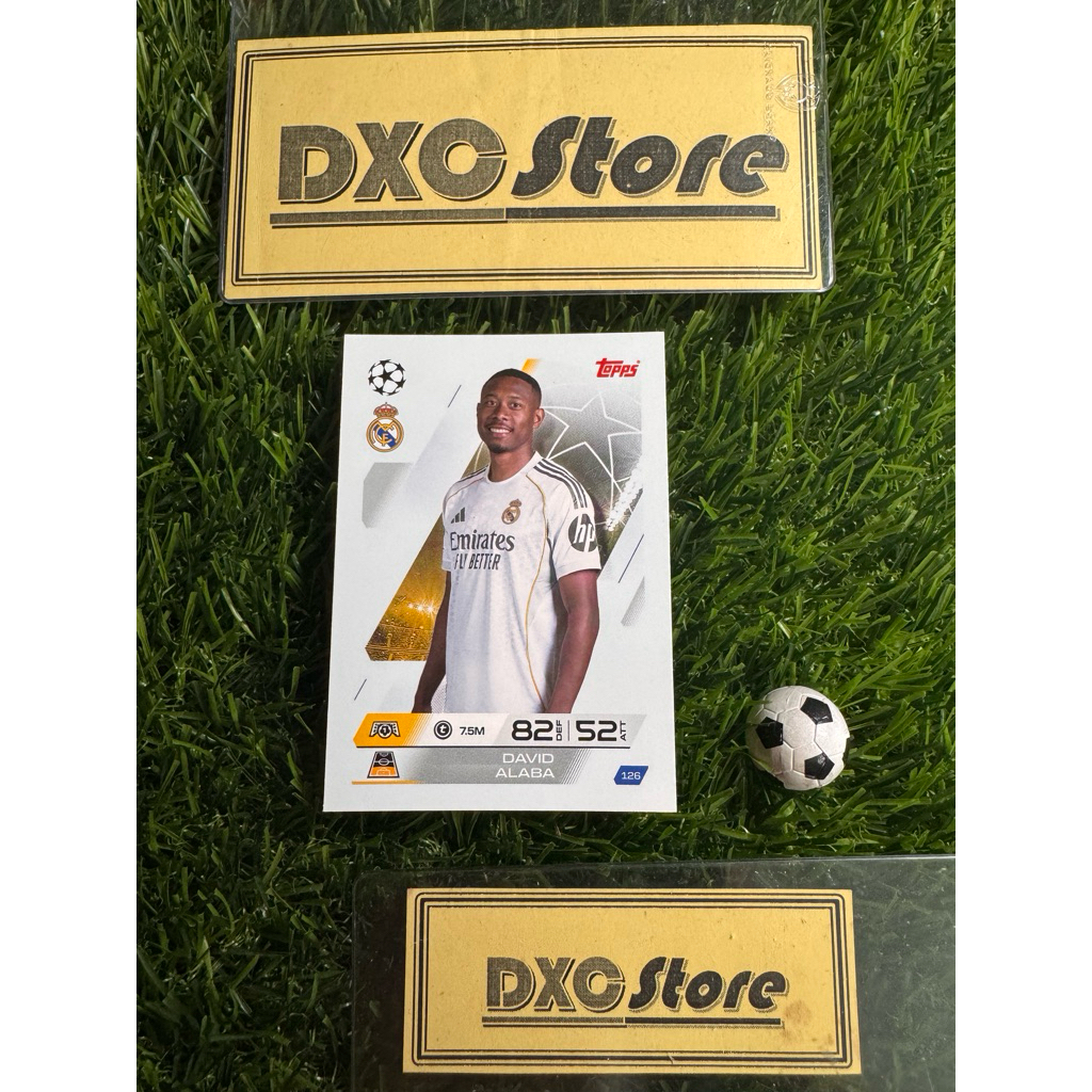 [ CHÍNH HÃNG ] - TOPPS MATCH ATTAX 2026 - DAVID ALABA (REAL MADRID)
