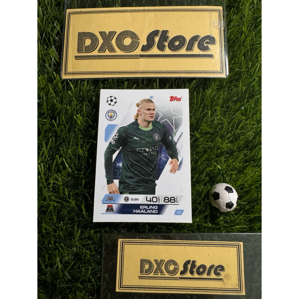 [ CHÍNH HÃNG ] - TOPPS MATCH ATTAX 2026 - ERLING HAALAND (MANCHESTER CITY)