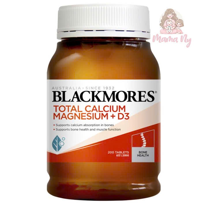 BLACKMORES TOTAL CALCIUM MAGNESIUM + D3 (200 viên)