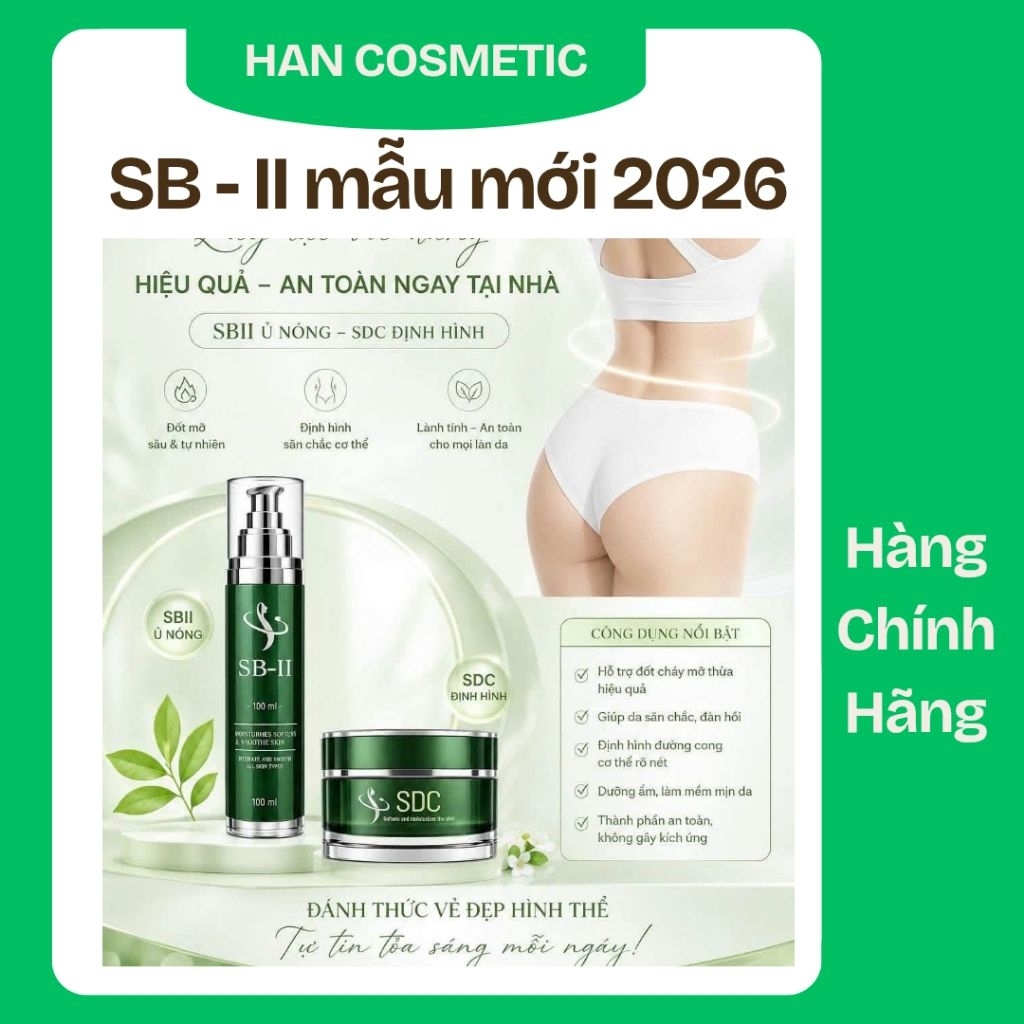 *Phân Loại* Kem Tan Mỡ và Tinh Dầu Slimming Body xịt tan mỡ Sb II Chính Hãng