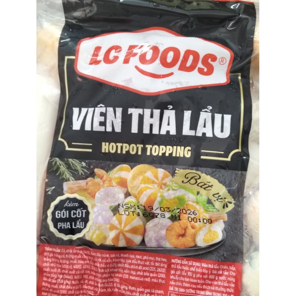 Viên thả lẩu nhà LC foods