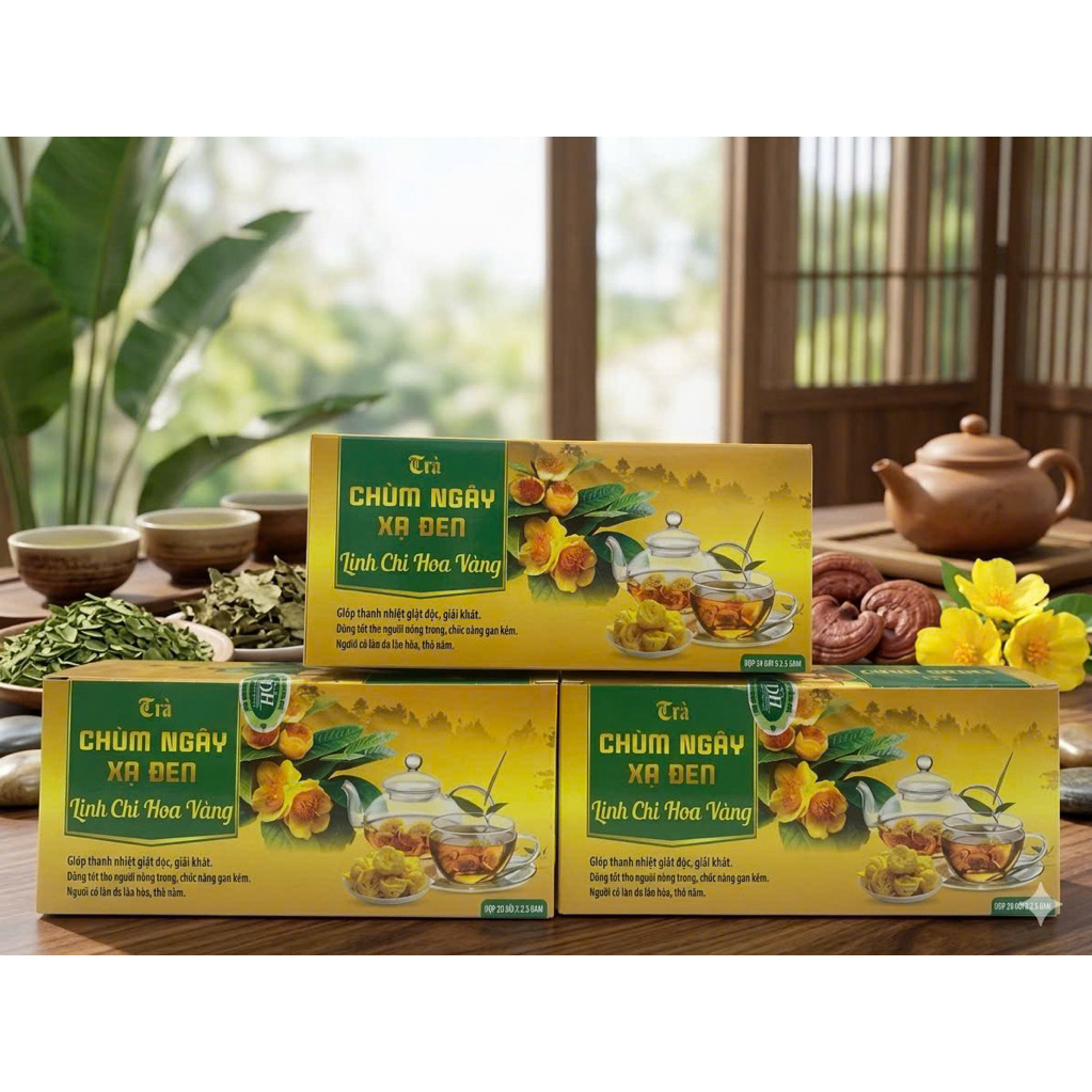 Trà Chùm Ngây Xạ Đen