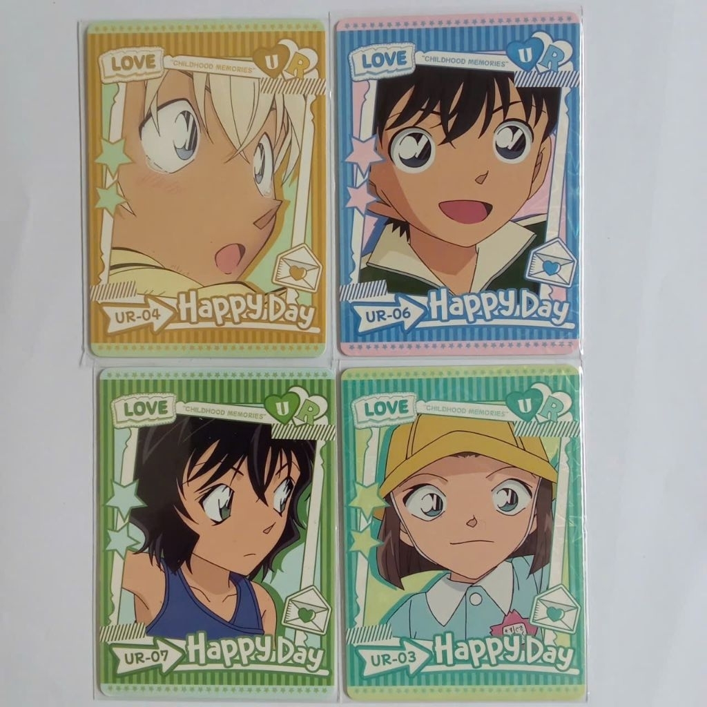 [CONAN] COMBO CARD CONAN, AMURO, KAITO KID, AKAI,...