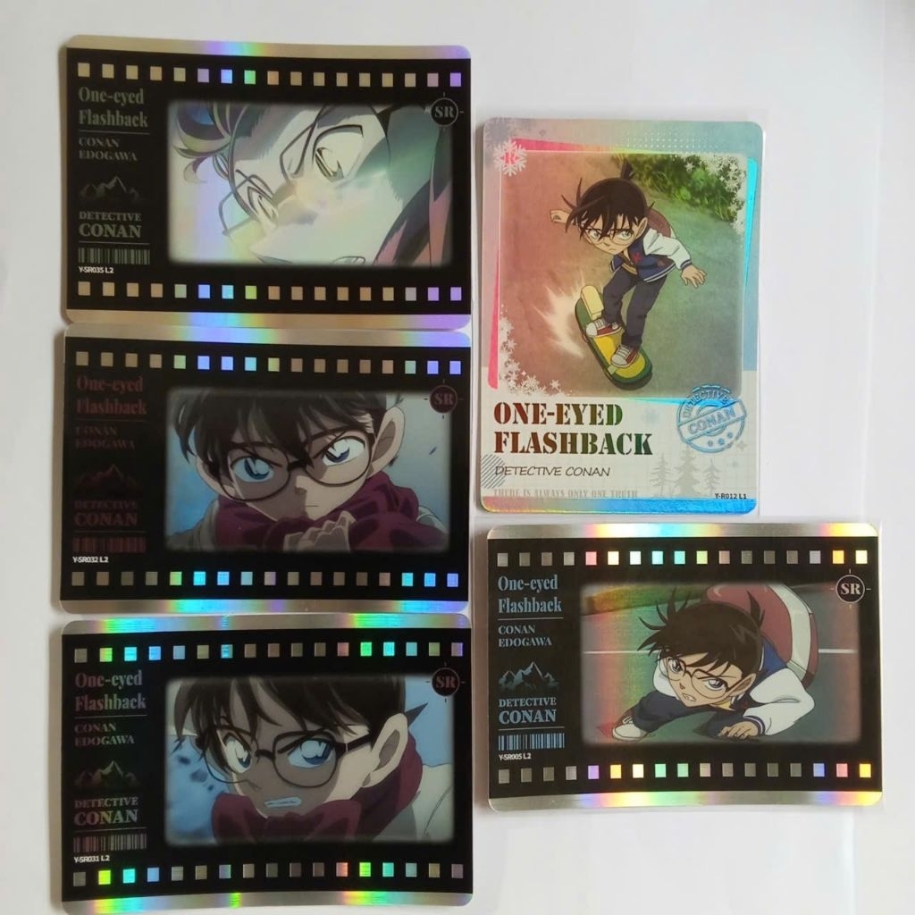 [CONAN] COMBO CARD MOVIE 28 KAYOU OFFICIAL - CONAN, RAN, MORI...