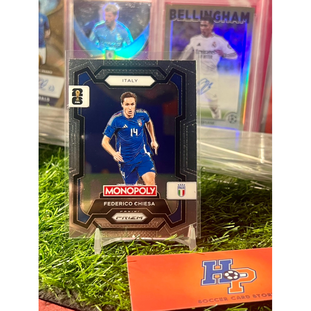 Thẻ bóng đá Federico Chiesa Panini Prizm WC 2026