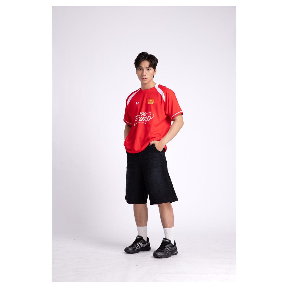 Áo Jersey 1st Football Vietnam 2008 084S0830VIE - Áo Bóng Đá Retro Chính Hãng Form Unisex Thoáng Khí