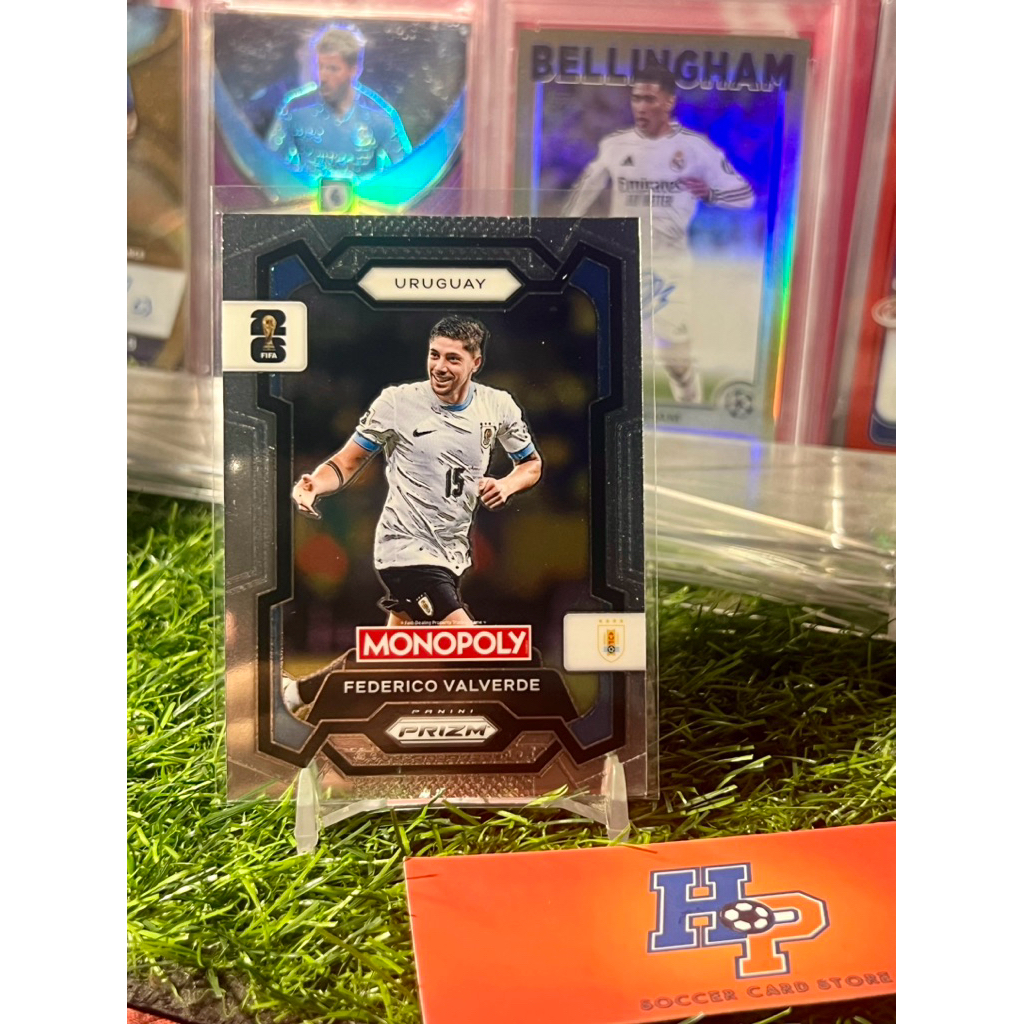 Thẻ bóng đá Valverde Panini Prizm Worldd Cup 2026