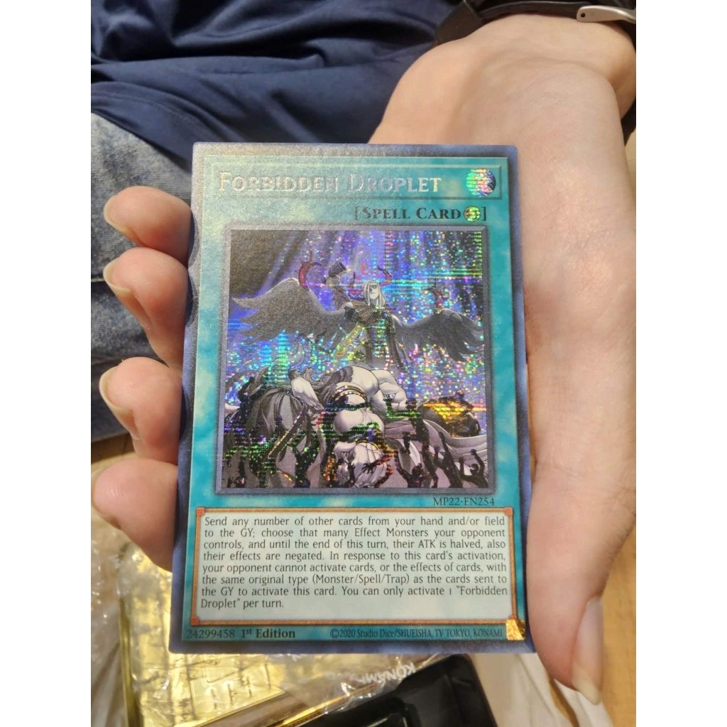 forbidden droplet prismatic secret rare