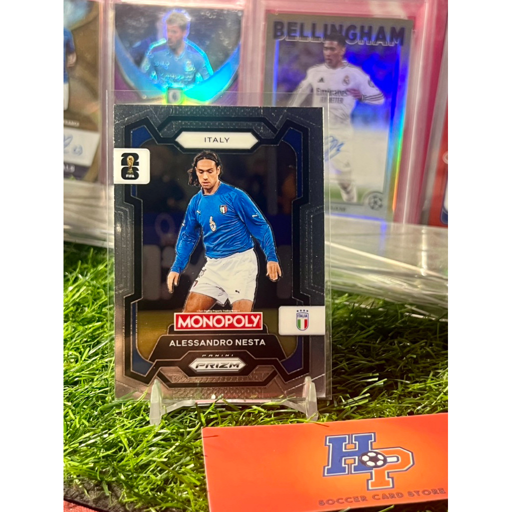Thẻ bóng đá Alessandro Nesta Panini Prizm Worldd Cup 2026