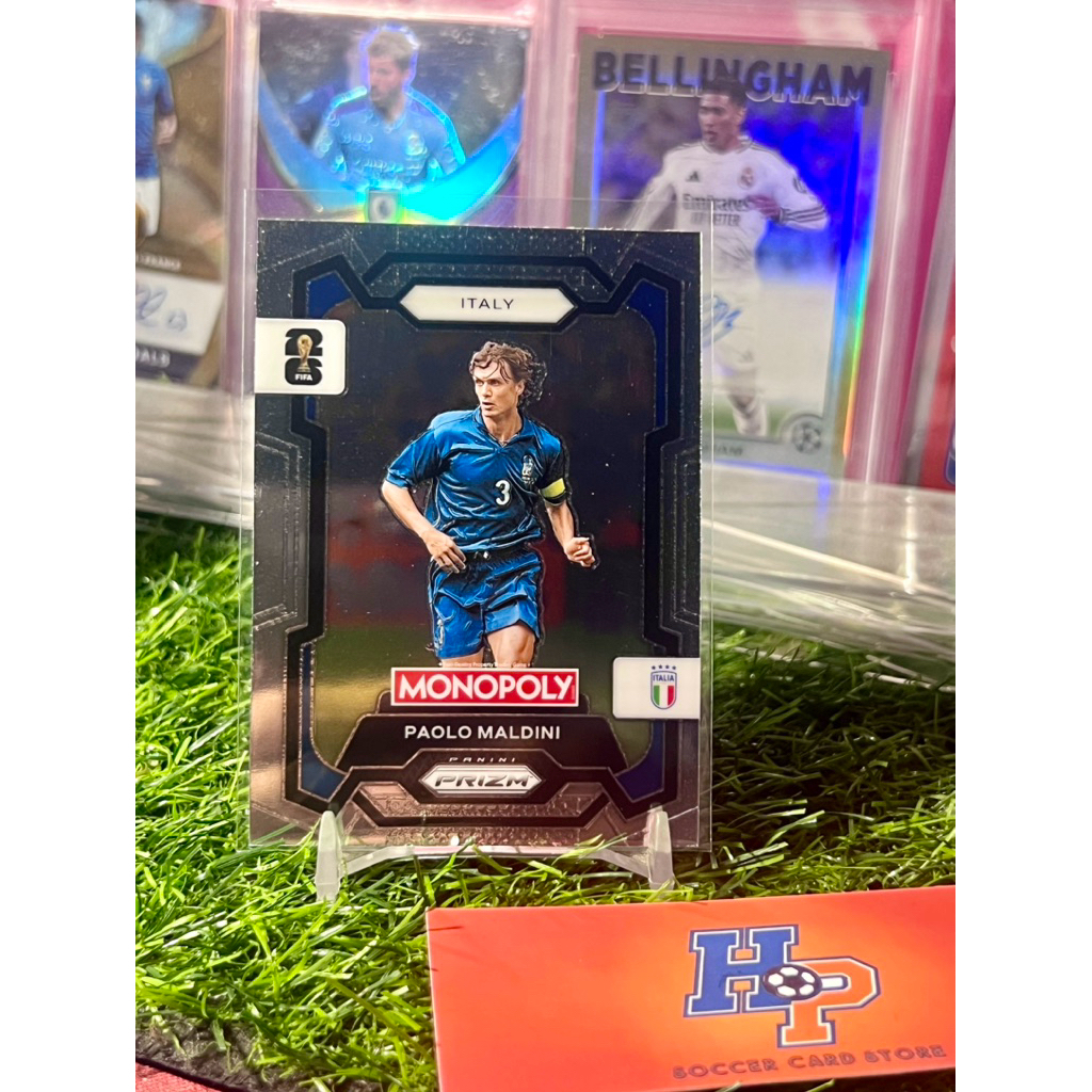 Thẻ bóng đá Paolo Maldini Panini Prizm Worldd Cup 2026