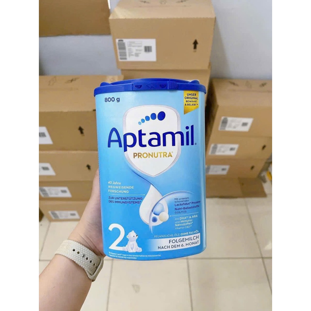 Deal Hời Aptamil 2+ 1+ và Aptamil Xanh Cao số 2 Nội Địa Đức - date ngắn