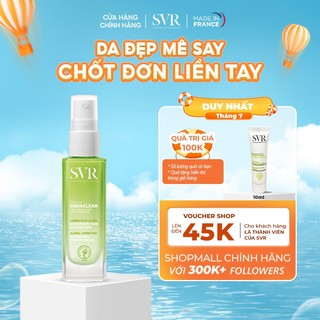 Tinh chất giảm mụn, ngừa thâm và mềm mịn da 4 trong 1 SVR Sebiaclear Serum 30ml