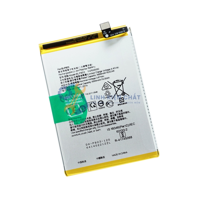 Pin Realme 7i RMX2103 BLP803 5000mAh Zin - Hàng nhập Khẩu