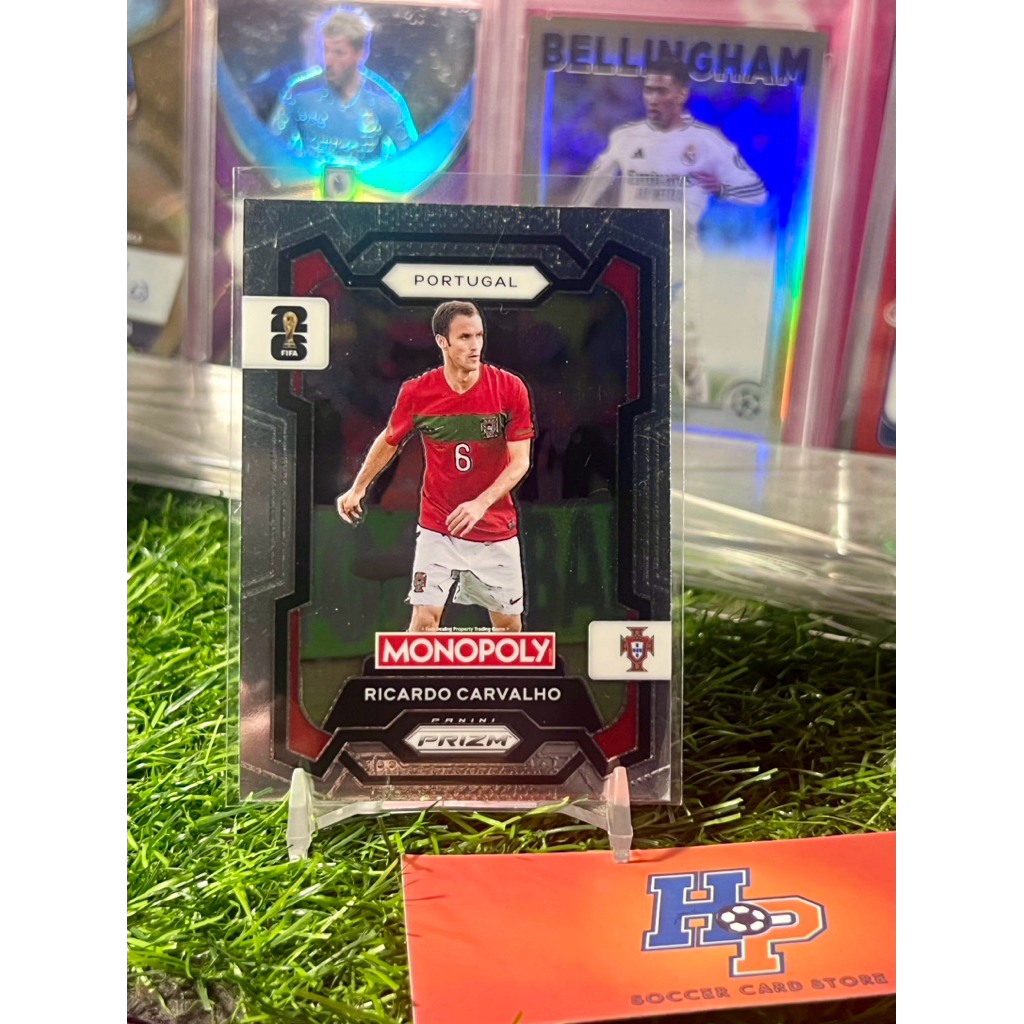 Thẻ bóng đá Ricardo Carvalho Panini Prizm Worldd Cup 2026