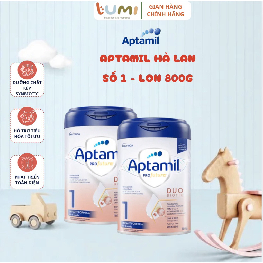 [SALE DATE T10/26] Sữa Aptamil Hà Lan Profutura Duobiotik số 1 lon 800g nhập khẩu nguyên lon
