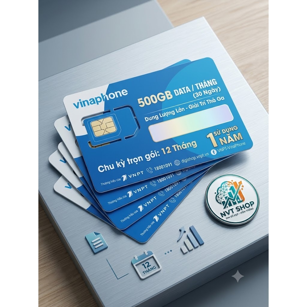 Sim U1500 Data Internet VinaPhone