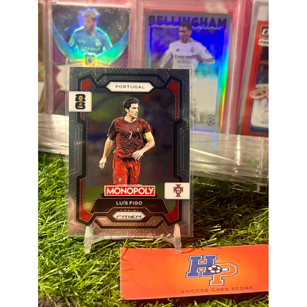 Thẻ bóng đá Luis Figo Panini Prizm Worldd Cup 2026