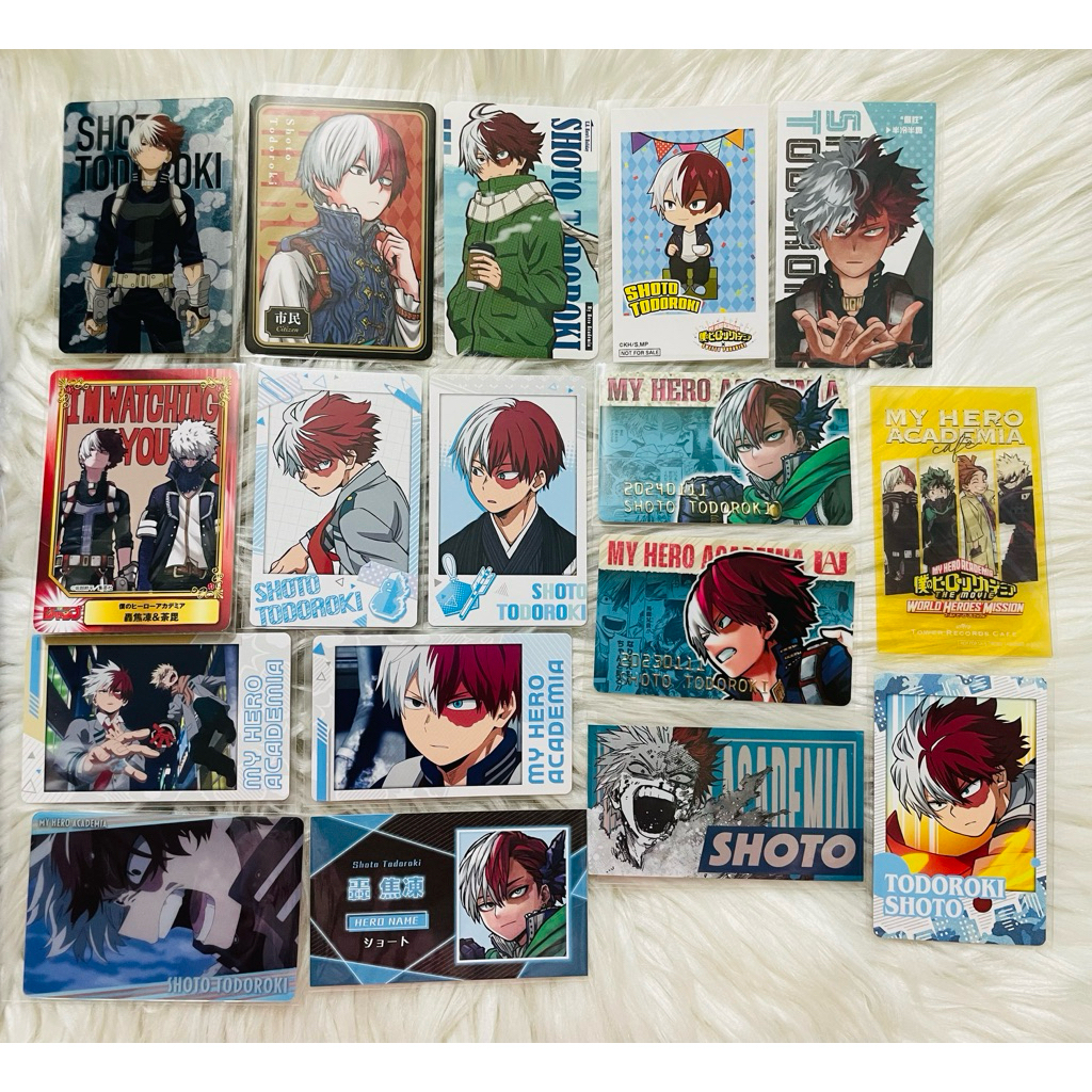 [MHA] Thẻ Card Snapmide Pola Figure Shoto Bakugo My Hero Academia