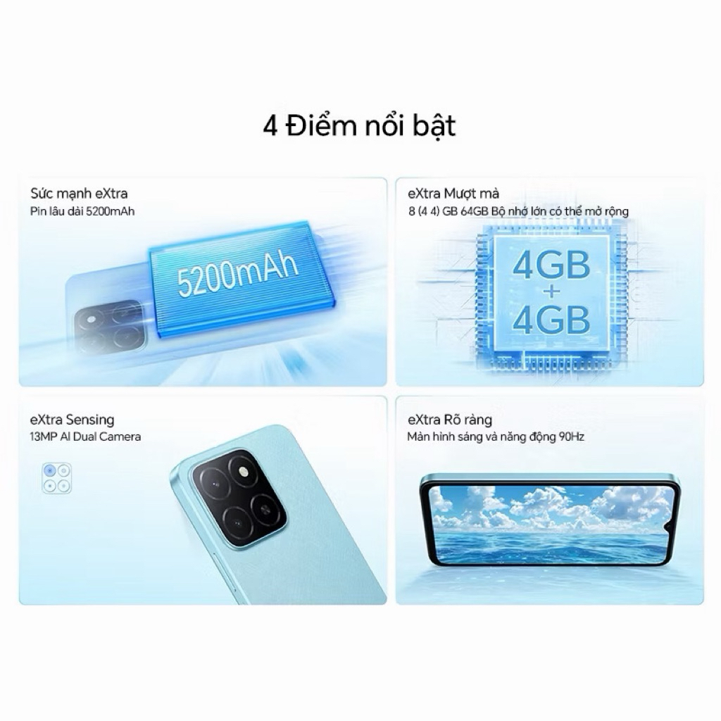 Điện Thoại Honor X5b/ X5b Plus 64GB/128GB - Chính Hãng 99% Fullbox Demo | BigBuy360 - bigbuy360.vn