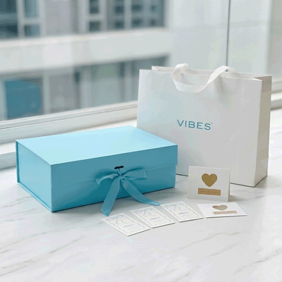 Set Hộp Quà Tặng + Túi Giấy VIBES (Không kèm sản phẩm)