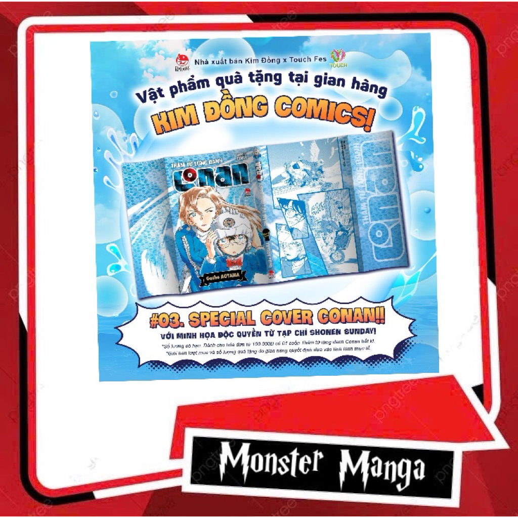 (Free Ống) - Bìa Conan Touch Fes 2026
