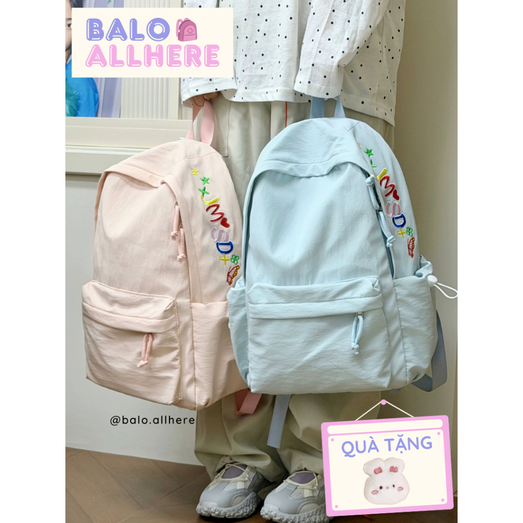 [ORDER] Balo Đi Học Đơn Giản Chống Nước BL1016
