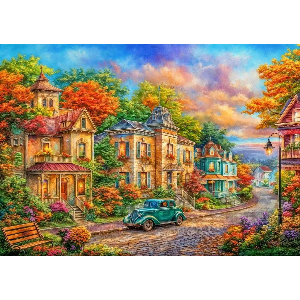 tranh thêu xèo bải 60x80CM 9CT