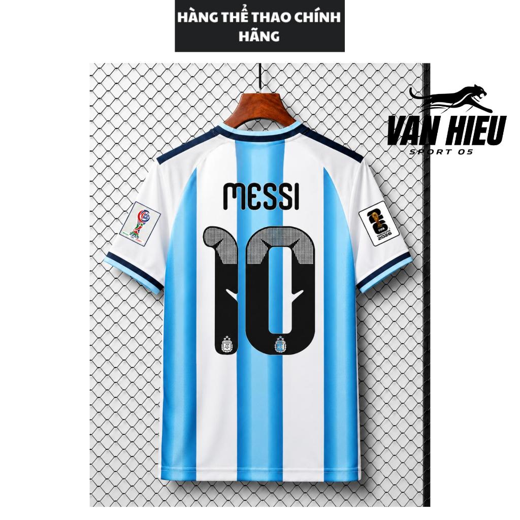 ( ÁO PLAYER CHÍNH HÃNG ) QUẦN ÁO BÓNG ĐÁ ĐỘI TUYỂN ARGENTINA WC 26 CHUẨN BẢN THI ĐẤU