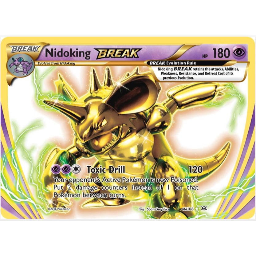 [Thẻ bài Pokemon TCG] Nidoking Break - 46/108 - Break Rare