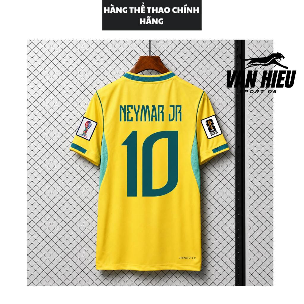 QUẦN ÁO BÓNG ĐÁ BRASIL CHUẨN MẪU WC 26 CÓ PATCH TAY
