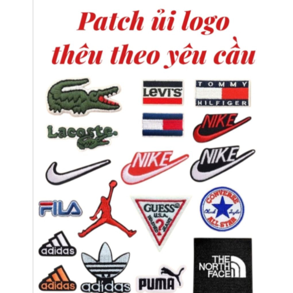 "Patch thêu theo yêu cầu - thêu tên, logo, hình ảnh cá nhân hóa cho áo, balo, nón