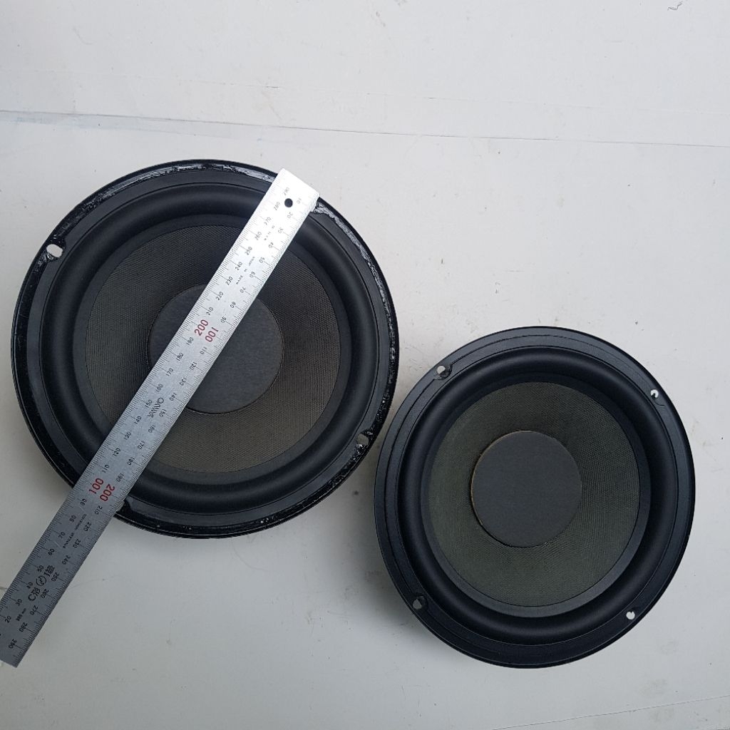 loa bass sub 20 rốn phẳng gân cao su từ 7 màu 9cm giá 2 loa