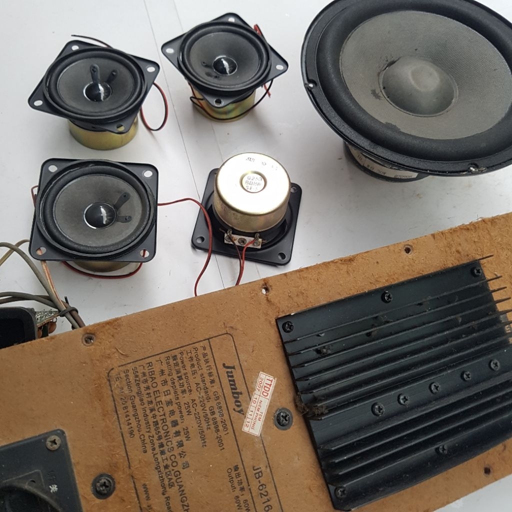 bộ 5 loa Jumboy JB-6216 tháo thùng