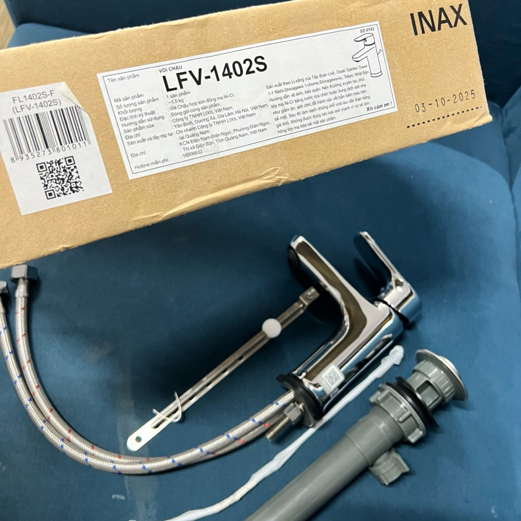 Vòi nước nóng lạnh LFV-1402S| Hàng inax chính hãng