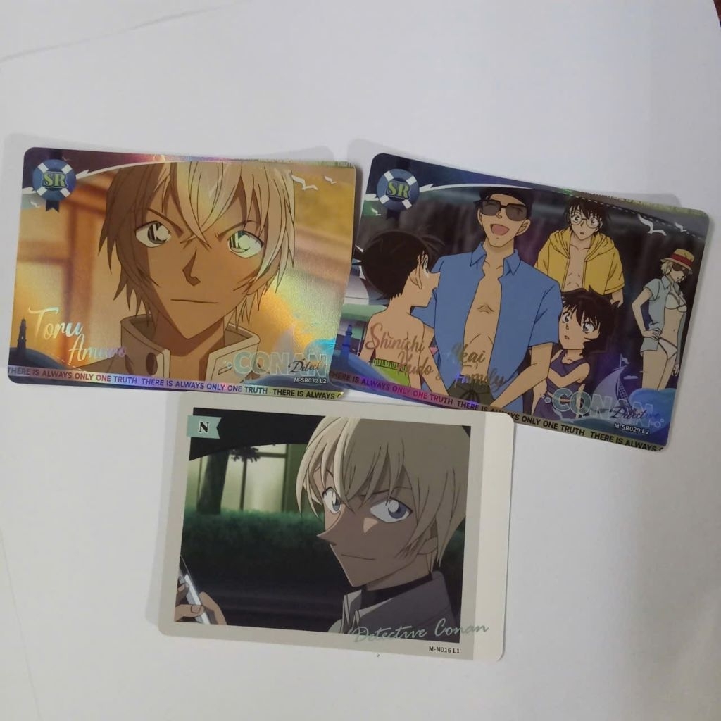 [CONAN] COMBO CARD VOL 3 (4) KAYOU OFFICIAL - CONAN, RAN, MORI
