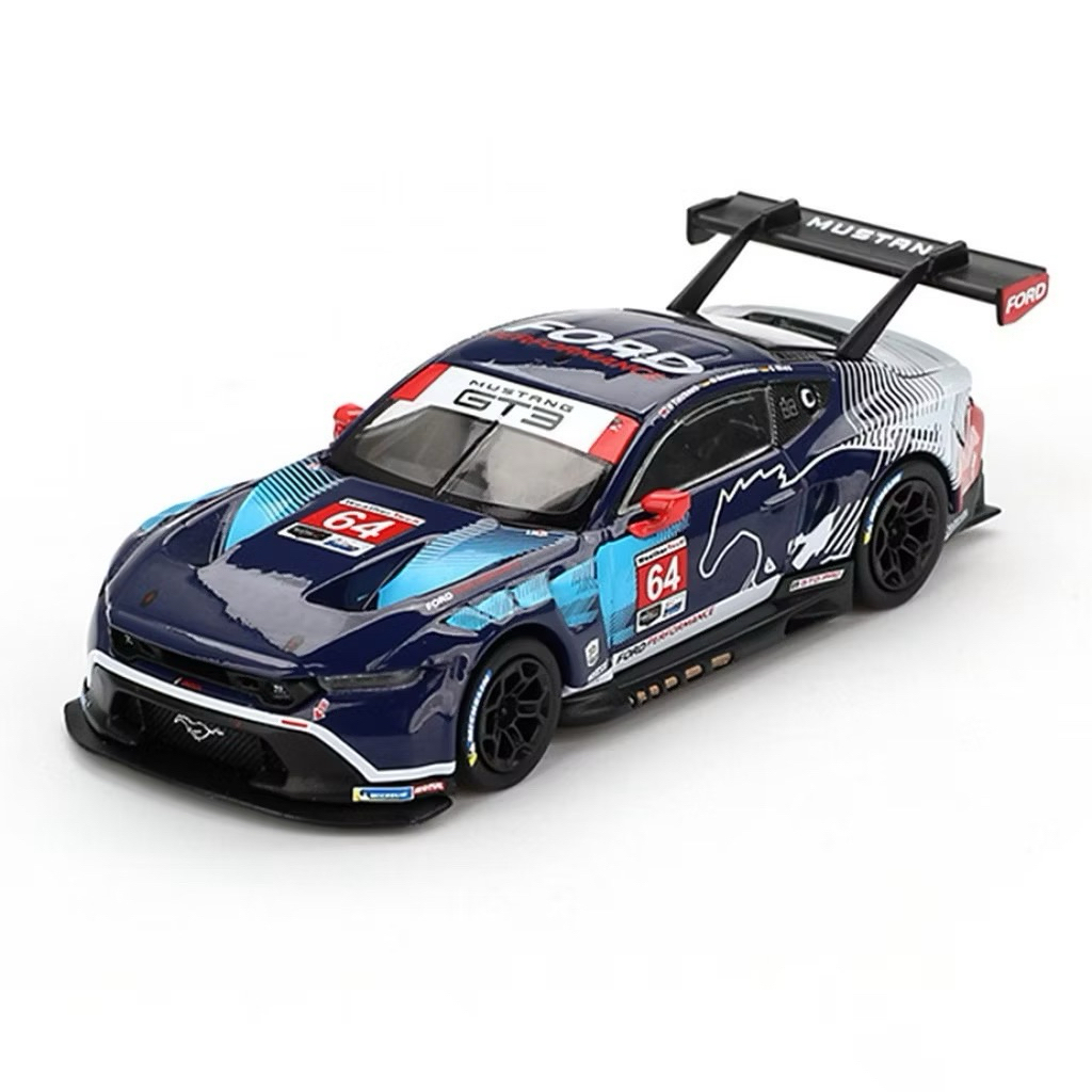Mini GT MGT00898-L 898 1 / 64 Ford Mustang GT3 #64 Ford Multimatic Motorsports 2024 IMSA Daytona 24 