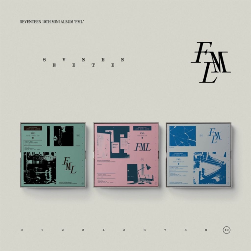 Album ảnh Seventeen FML ver thường