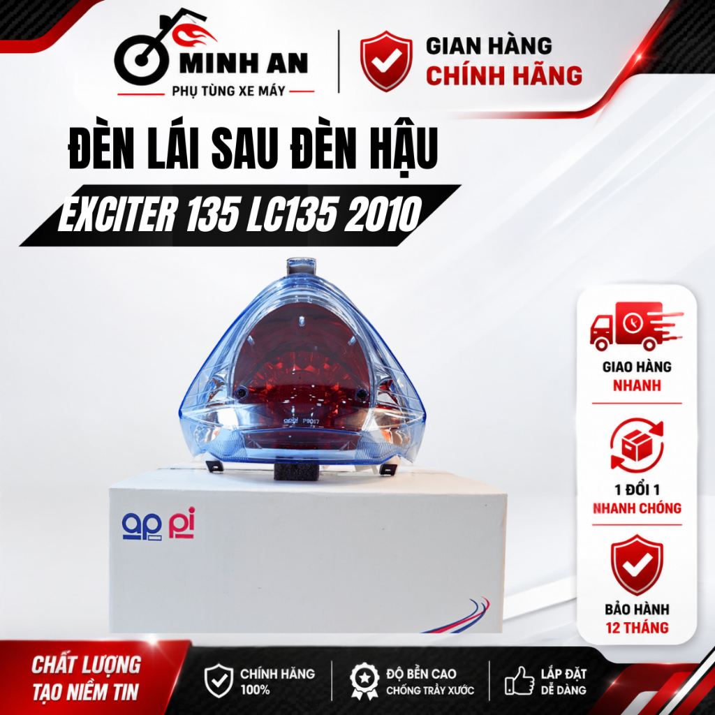 Đèn hậu đèn lái sau Exciter 135 LC135 Ex135 2010 Appi