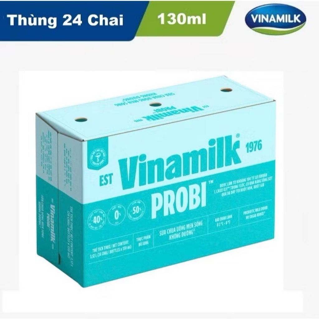1 thùng men proby không đường 130ml