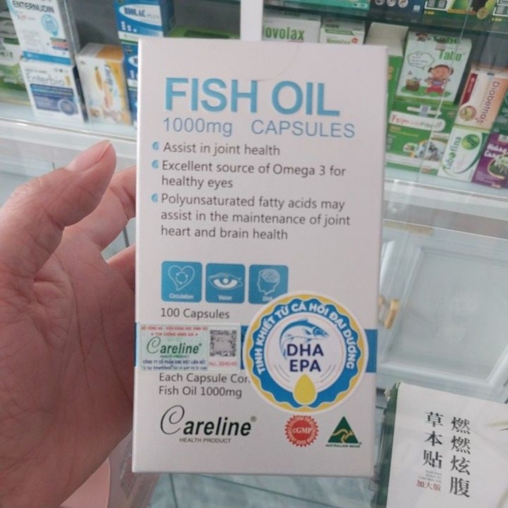 FISH OIL 1000MG CARELINE