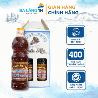 Xách Nước Mắm Chắt Cá Cơm Ba Làng TH 800ml Combo 2 Chai